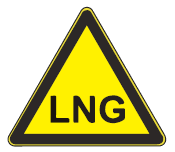 Piktogramm Bild 11 LNG-Warnung (BGBl. 2017 I S. 335)