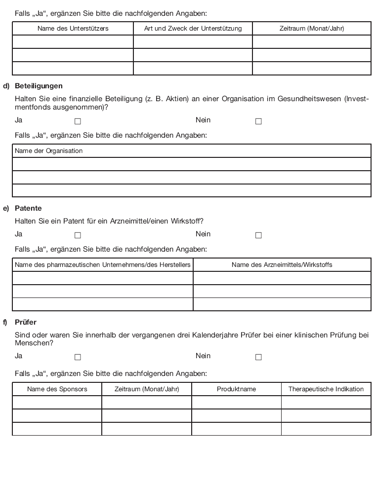 Jährliche Erklärung zu finanziellen Interessen, Seite 2 (BGBl. 2017 I S. 2341)