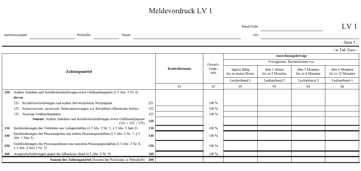 Anzeige Meldevordruck LV 1 Seite 3 (BGBl. 2017 I S. 4037)