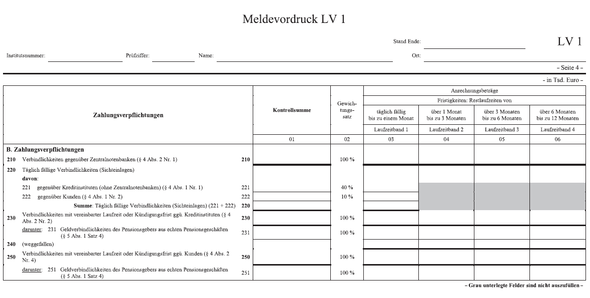 Anzeige Meldevordruck LV 1 Seite 4 (BGBl. 2017 I S. 4038)