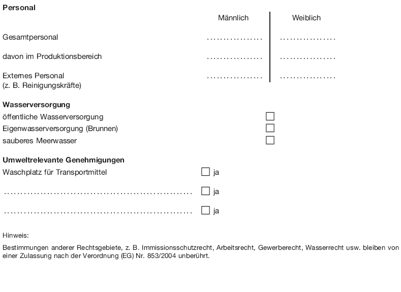Muster 1 Betriebsspiegel (allgemeine Angaben), Seite 2 (BGBl. 2018 I S. 501)