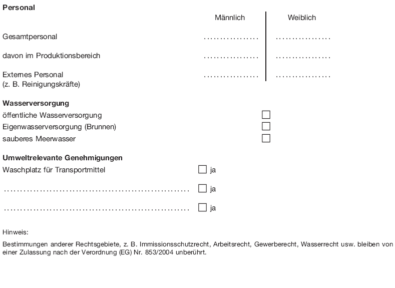 Muster 1 Betriebsspiegel (allgemeine Angaben), Seite 2 (BGBl. 2018 I S. 501)