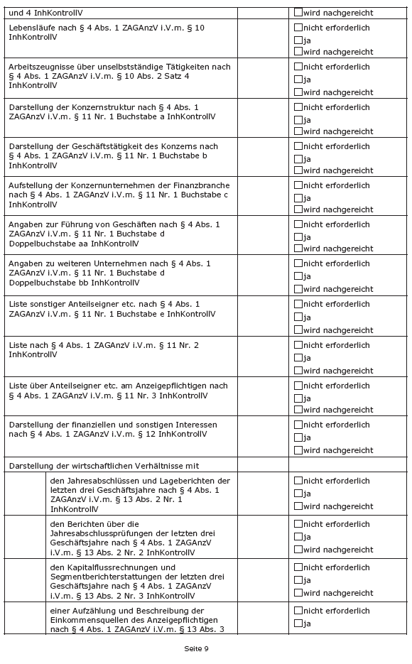 Formular - Erwerb-Erhöhung, Seite 9 (BGBl. 2018 I S. 2293)