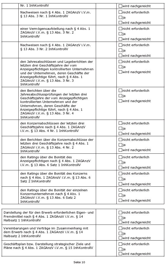 Formular - Erwerb-Erhöhung, Seite 10 (BGBl. 2018 I S. 2294)