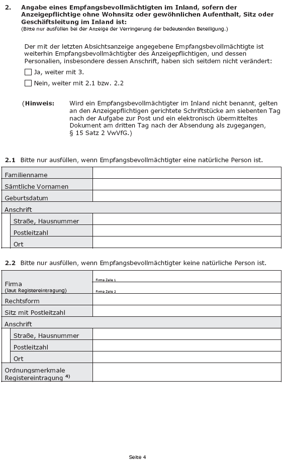 Formular - Formular - Aufgabe-Verringerung, Seite 4 (BGBl. 2018 I S. 2305)