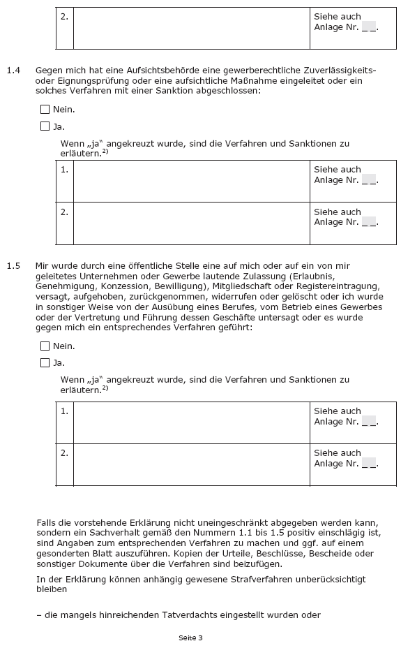 Formular - Formular - Angaben zur Zuverlässigkeit, Seite 3 (BGBl. 2018 I S. 2314)