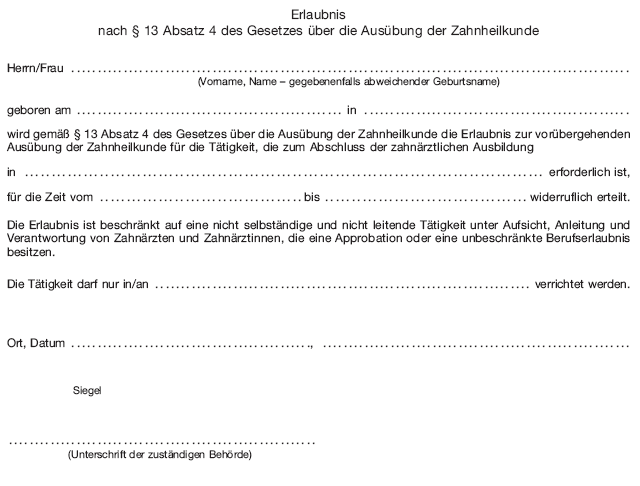 Erlaubnis (BGBl. 2019 I S. 992)