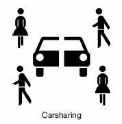 Piktogramm Carsharing(BGBl. 2020 I S. 816)