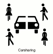 Piktogramm Carsharing(BGBl. 2020 I S. 816)