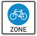 Beginn einer Fahrradzone (BGBl. 2020 I S. 818)