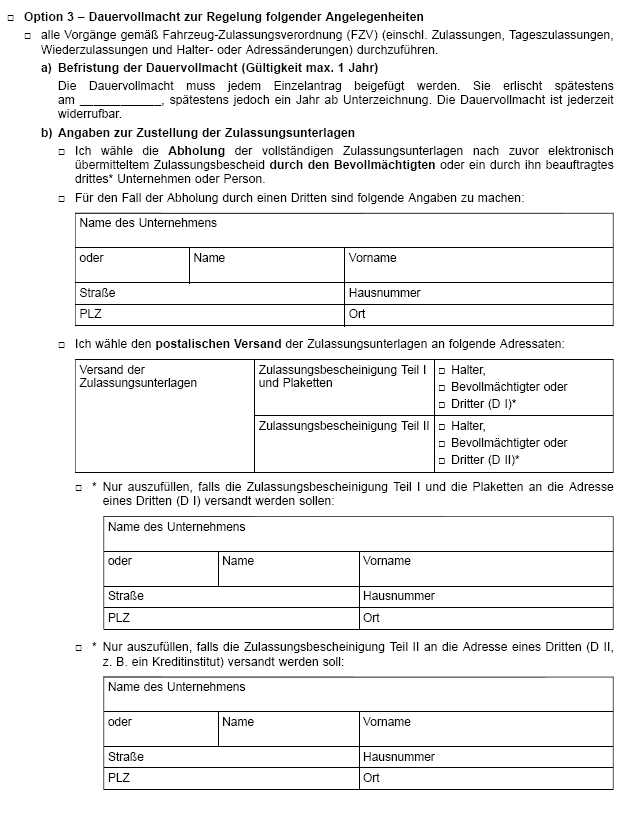 Muster Vollmacht (BGBl. 2023 I Nr. 199 S. 121)