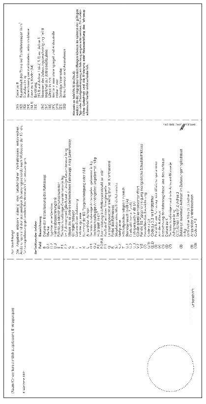 Fahrzeugschein für Fahrzeuge mit Kurzzeitkennzeichen (BGBl. 2023 I Nr. 199 S. 126)