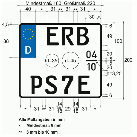 Kraftradkennzeichen als Saisonkennzeichen (BGBl. 2023 I Nr. 199 S. 87)