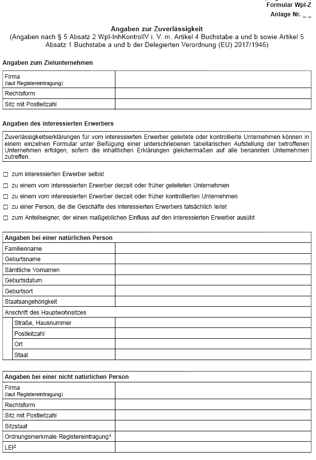 Formular (BGBl. 2024 I Nr. 9 S. 30)