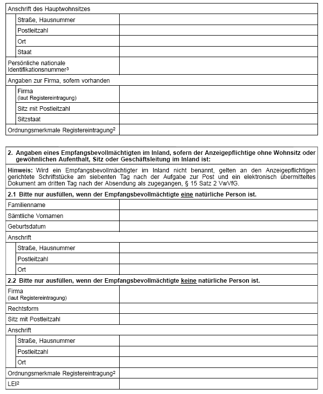 Formular (BGBl. 2024 I Nr. 9 S. 9)