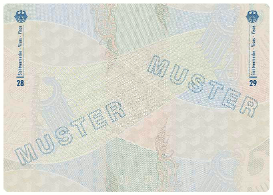 Muster Reisepass (BGBl. 2024 I Nr. 125 S. 11)
