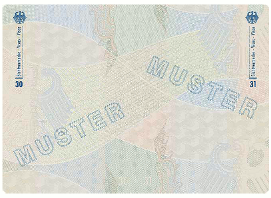 Muster Reisepass (BGBl. 2024 I Nr. 125 S. 11)