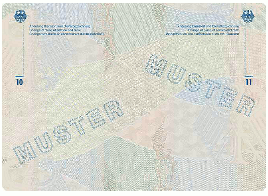 Muster Diplomatenpass (BGBl. 2024 I Nr. 125 S. 44)