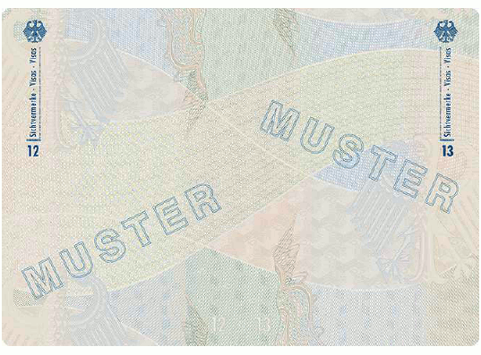 Muster Diplomatenpass (BGBl. 2024 I Nr. 125 S. 45)