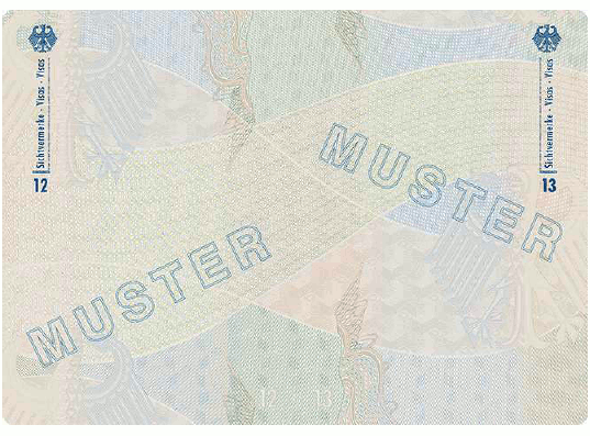 Muster Diplomatenpass (BGBl. 2024 I Nr. 125 S. 45)