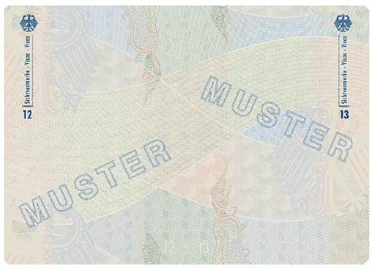 Muster Reiseausweis (BGBl. 2024 I Nr. 125 S. 62)