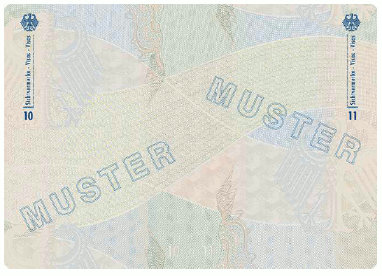 Muster Reisepass (BGBl. 2024 I Nr. 125 S. 6)