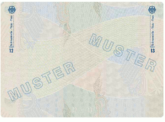 Muster Reisepass (BGBl. 2024 I Nr. 125 S. 7)