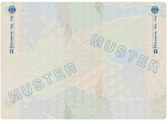 Muster Reisepass (BGBl. 2024 I Nr. 125 S. 7)