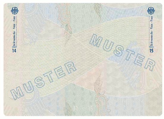 Muster Reisepass (BGBl. 2024 I Nr. 125 S. 7)