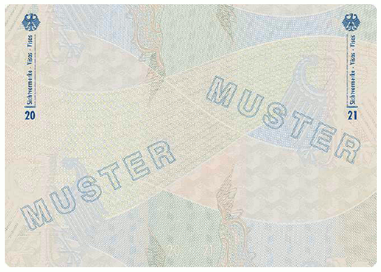 Muster Reisepass (BGBl. 2024 I Nr. 125 S. 9)