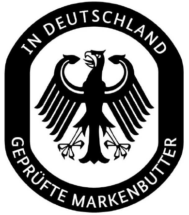 Abb. Gütezeichen bei Markenbutter (BGBl. 2025 I Nr. 280 S. 30) Abb. Gütezeichen bei Markenbutter (BGBl. 2025 I Nr. 280 S. 30)
