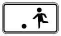 Zusatzschild Spielen auf der Straße erlaubt (BGBl. I 1992 S. 685)