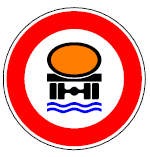 Zeichen 269 Verbot für Fahrzeuge mit wassergefährdender Ladung (BGBl. I 1992 S. 686)