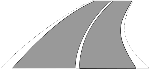 Zeichen 295 Fahrstreifenbegrenzung und Fahrbahnbegrenzung (BGBl. I 1992 S. 689)