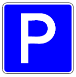 Zeichen 314 Parkplatz (BGBl. I 1992 S. 692)