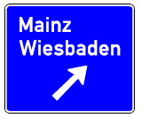 Zeichen 332 Ausfahrt von der Autobahn (BGBl. I 1992 S. 693)