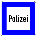 Zeichen 363 Polizei (BGBl. I 1992 S. 694)