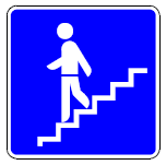 Zeichen 355 Fußgängerunter- oder -überführung (BGBl. I 1992 S. 694)