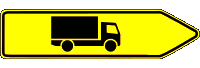 Zeichen 421 Wegweiser für bestimmte Verkehrsarten (BGBl. I 1992 S. 696)